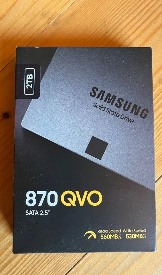 Samsung 870 QVO ssd 2tb