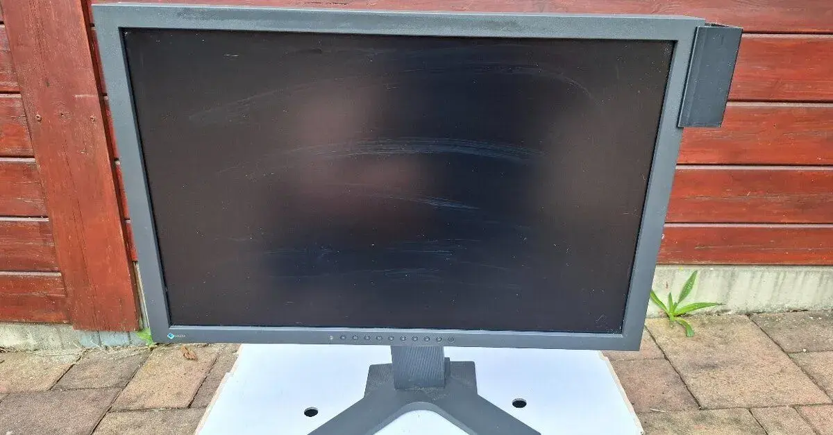 EIZO FlexScan S2431W – 24" monitor 1920×1200, DVI/VGA