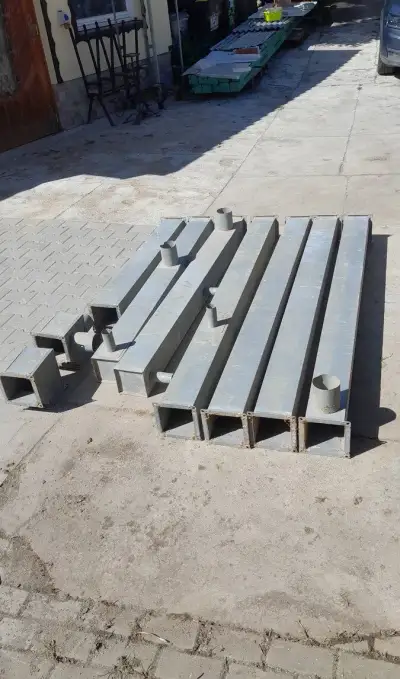 Potrubí na odsávání a klimatizaci