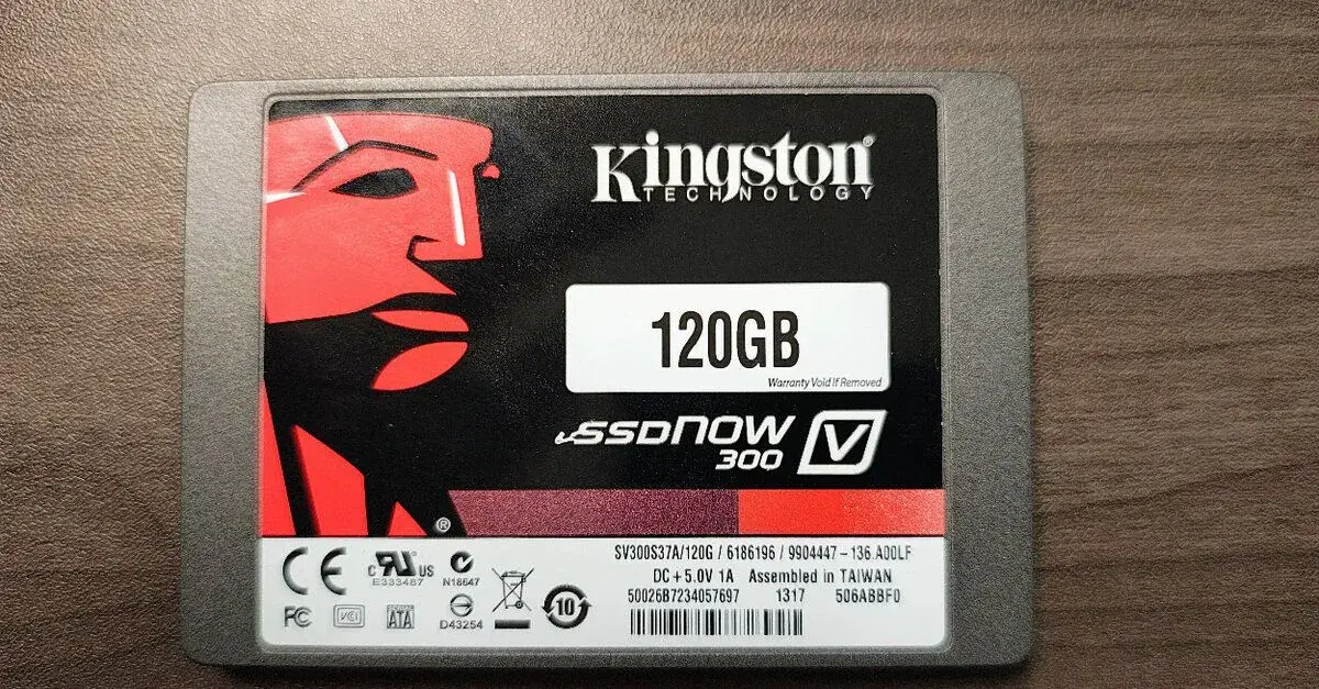 Kingston SSDNow V300 120GB – SSD SATA III, 2,5"