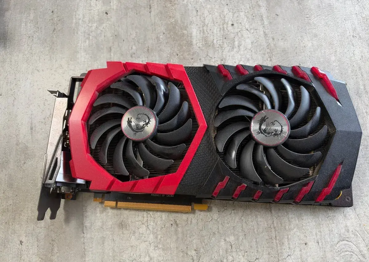 MSI Geforce GTX1060 Gaming X 6G