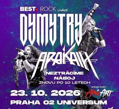 Dymytry + Arakain Praha 23.10.