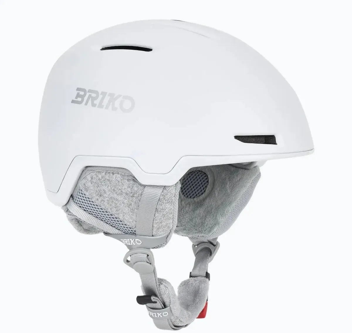 Lyžařská helma Briko Yuki matt shiny white