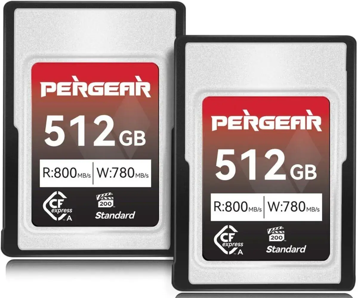 až 4x 512GB CF Type A Pergear VPG200