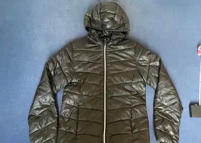 Černá podzimní bunda H&M vel. 164