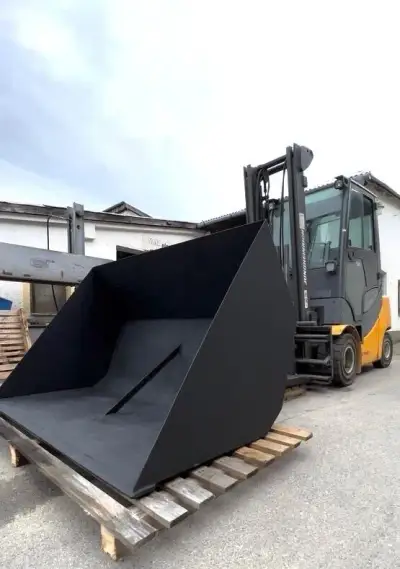 Novou hydraulickou lopatu / lžíci na VZV