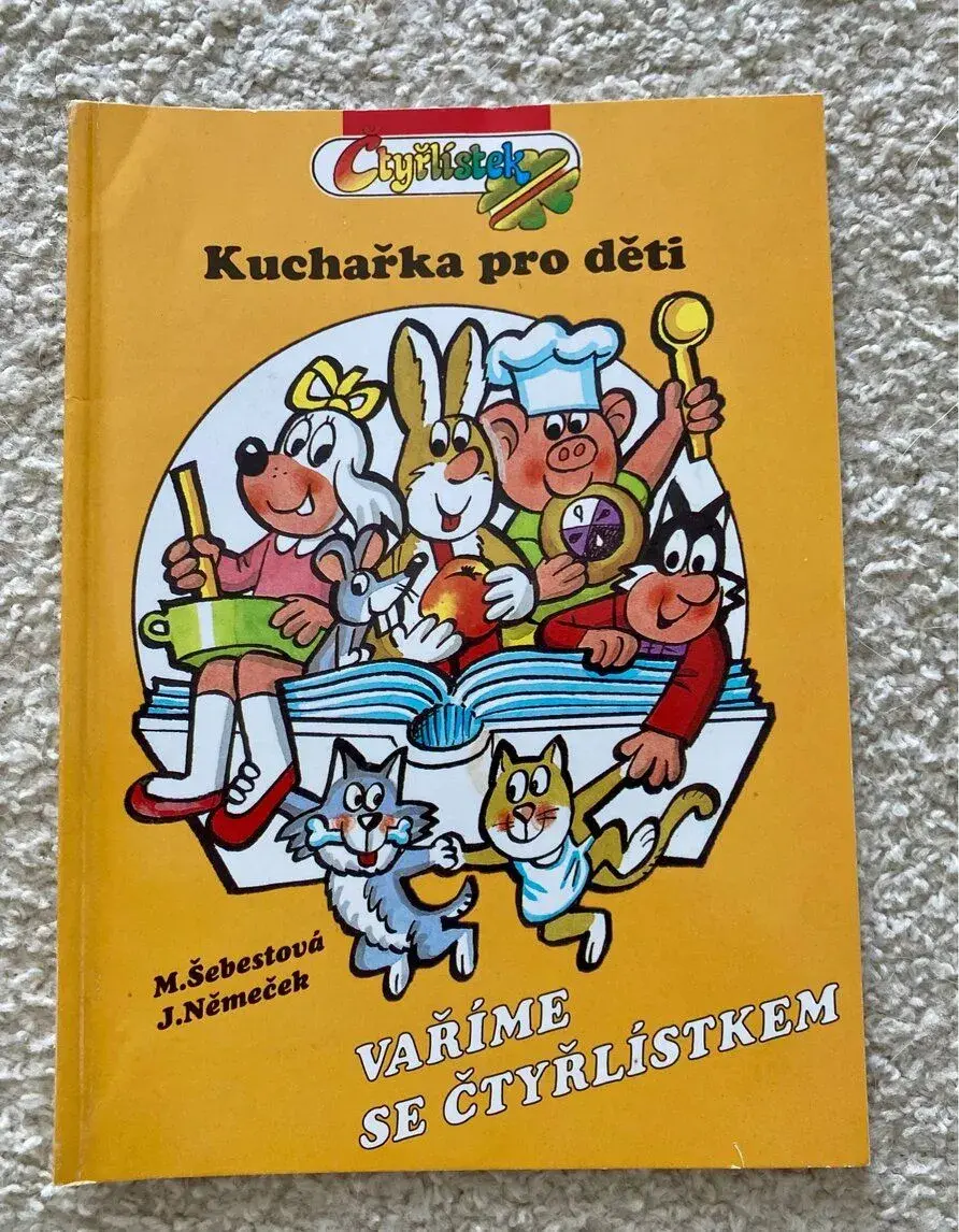 Kuchařka pro děti - Vaříme se Čtyřlístkem (1992)