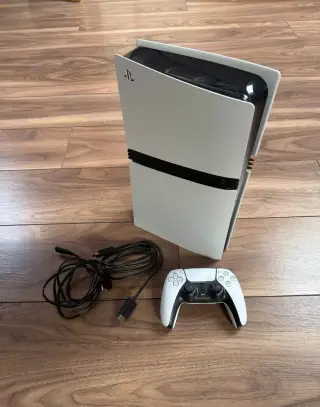 PlayStation 5 Pro 2TB + Sony DualSense ovladač + kabeláž