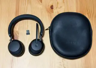 JABRA Evolve2 65 stereo Teams sluchátka + Link 380
