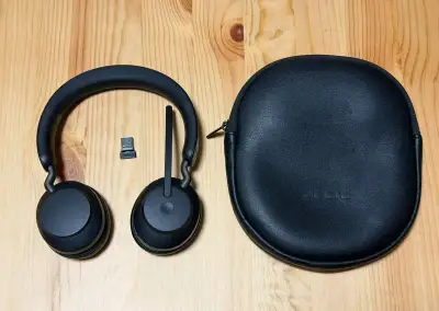 JABRA Evolve2 65 stereo Teams sluchátka + Link 380