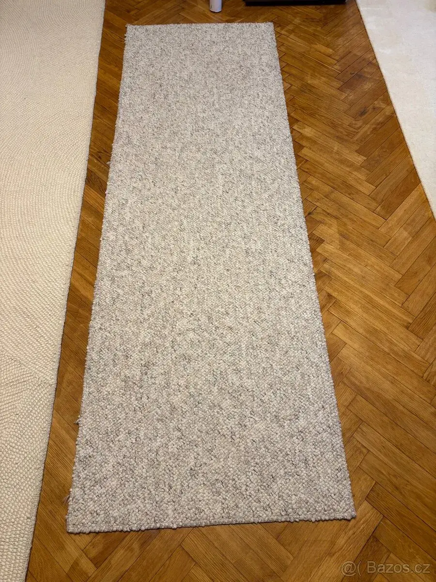 Běhoun Rocco Dark Cream 80x240 cm
