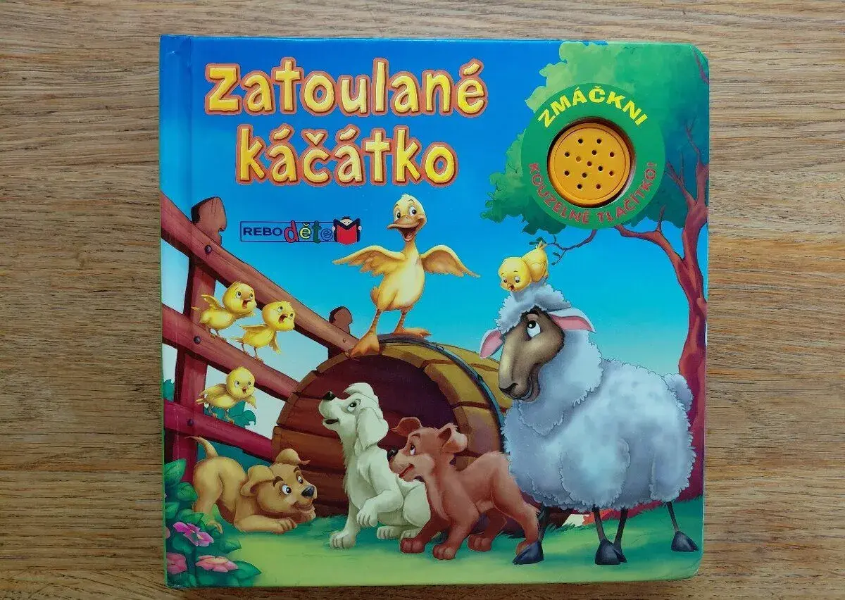 Dětská knížka Zatoulané káčátko REBO
