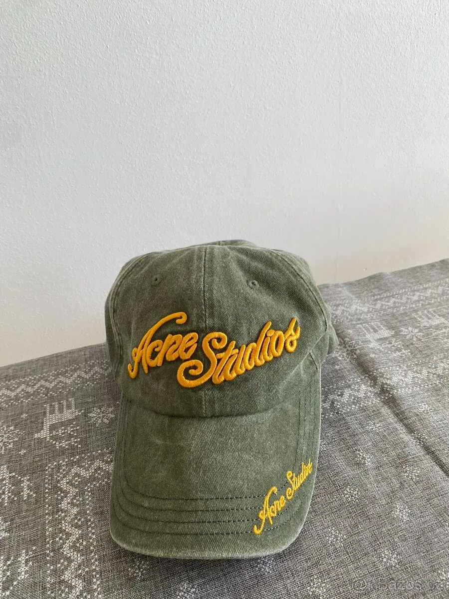 Acne Studios kšiltovka Khaki