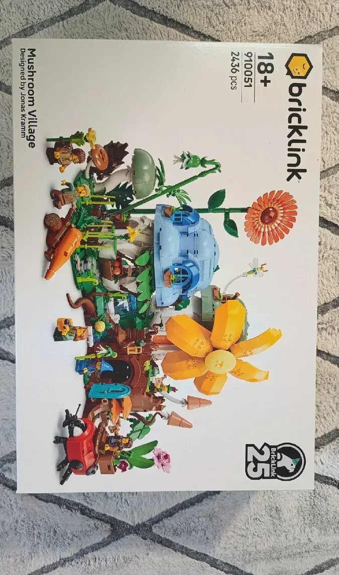 Lego bricklink 910051 Mushroom Village