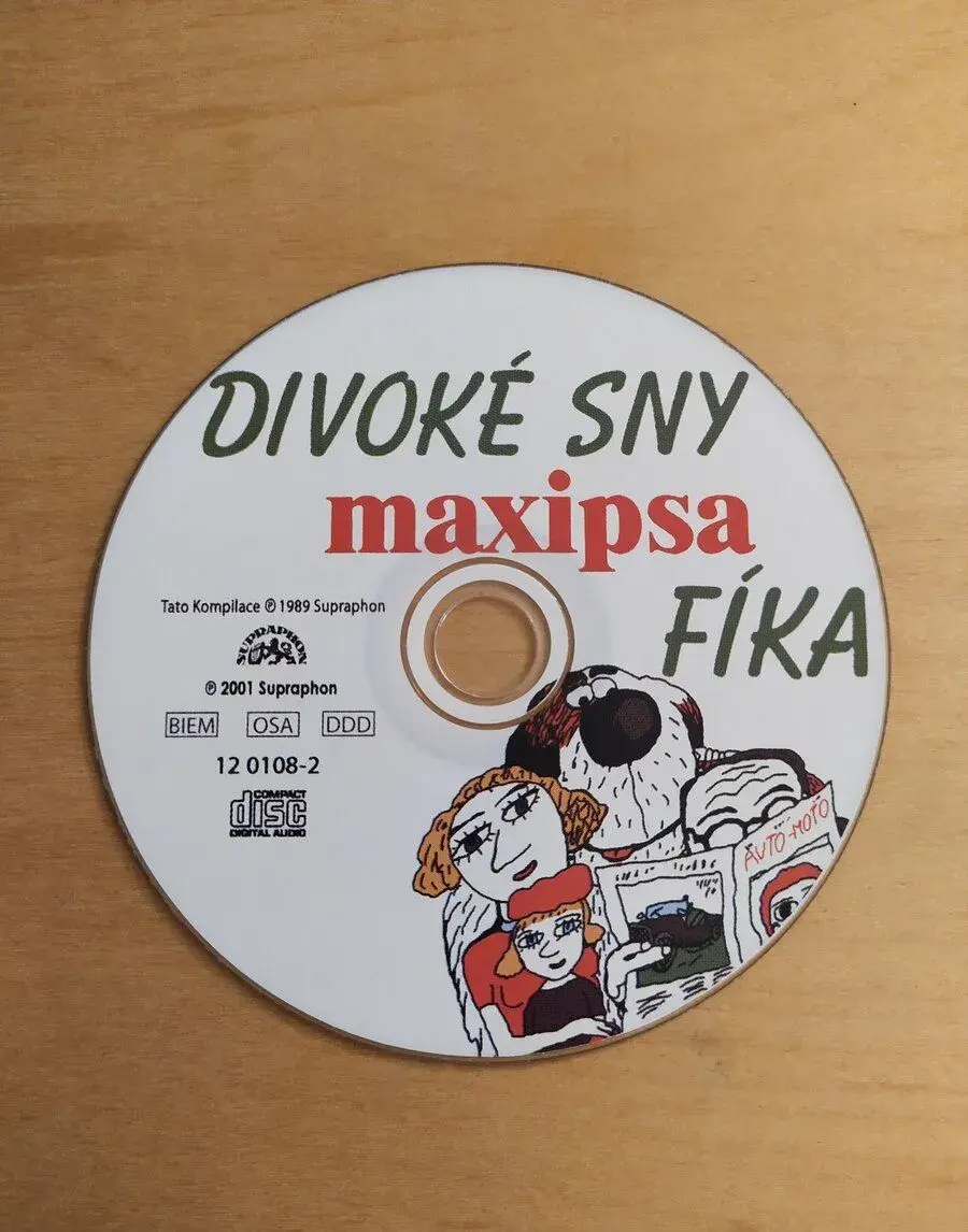 CD Divoké sny Maxipsa Fíka