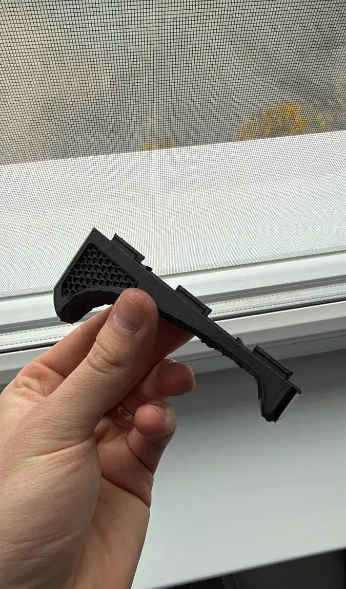 Úhlová rukojeť / handstop na M-LOK – 3D tisk