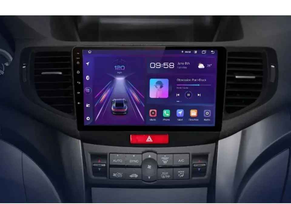 Android autorádio s navi pro HONDA ACCORD 8 (2008-2012)