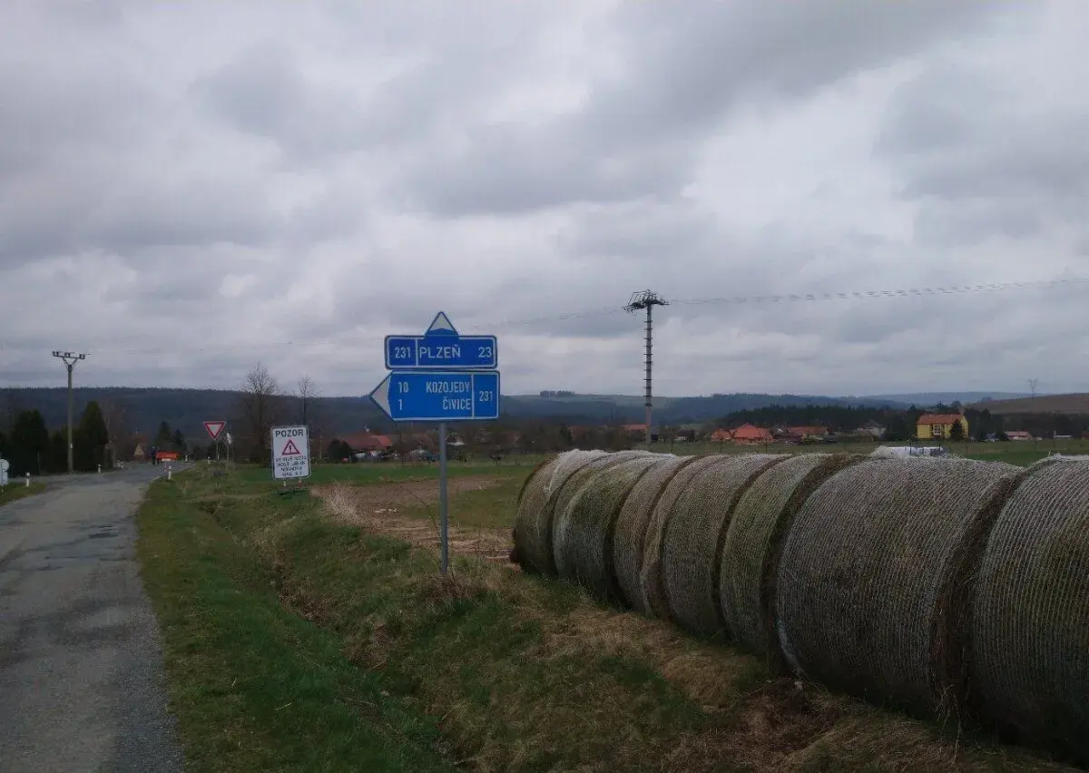 Pole 2 ha Kaceřov Plzeň