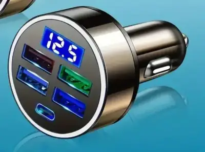 NOVÉ Nabíječka do auta + držák na mobil magnetický