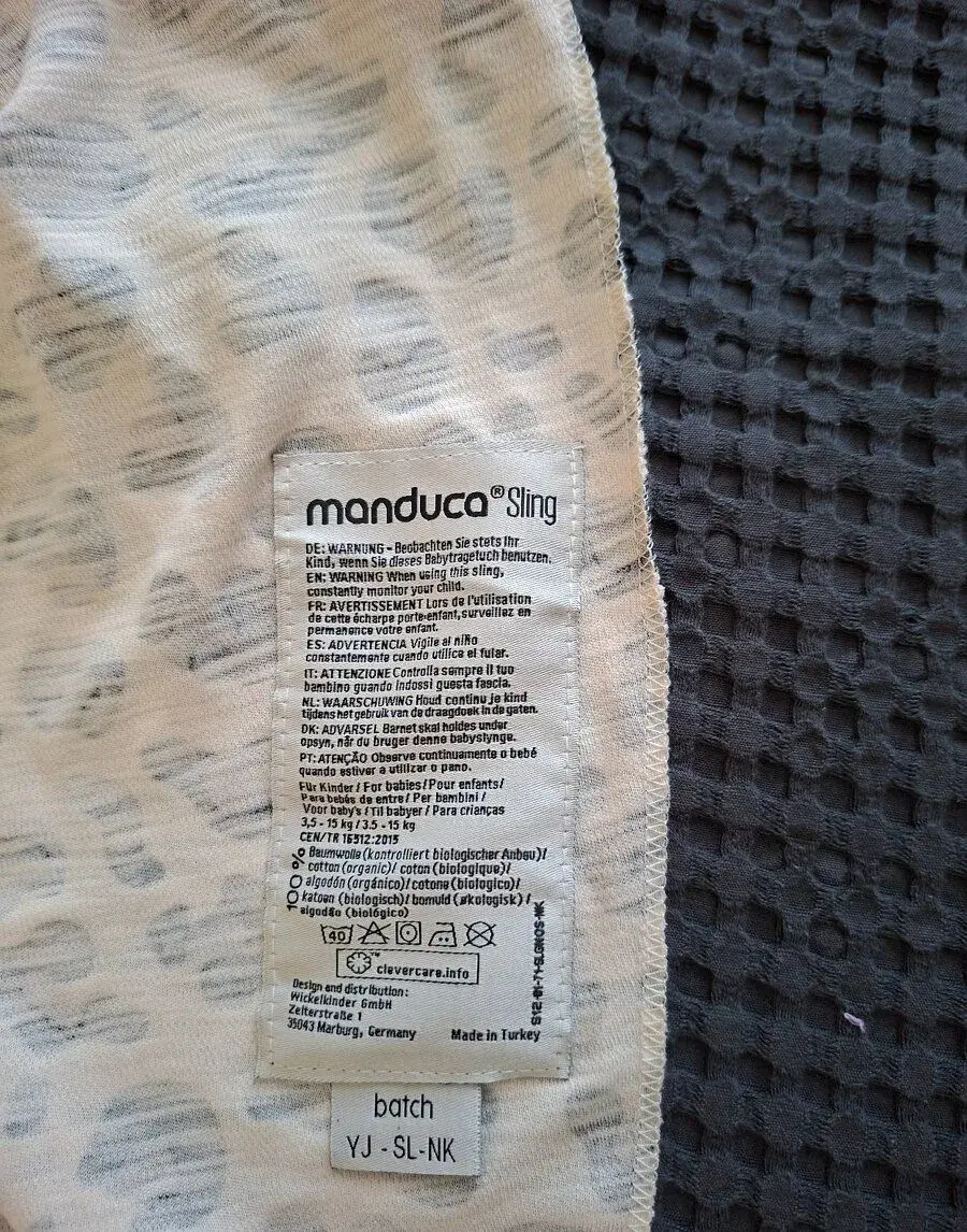Manduca šátkové nositko