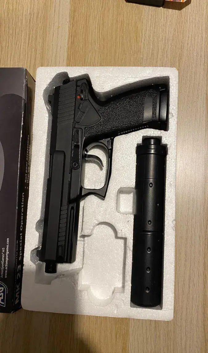 Mk23 Special Operations ASG airsoft pistole
