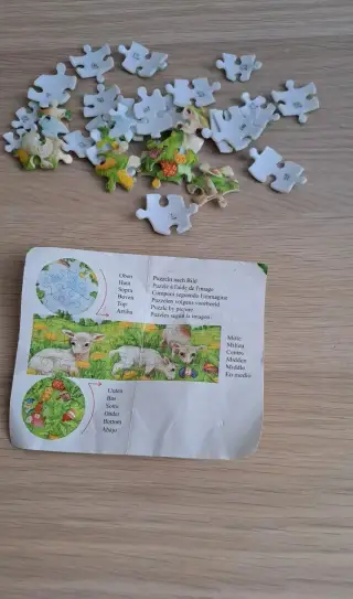 Ravensberger puzzle 3D vejce - jehňátko.