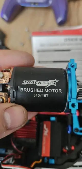 Rc combo trackstar brushed 540 / 16t