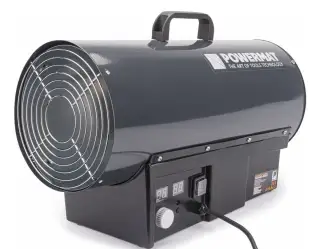 PLYNOVÝ OHŘÍVAČ VENTILÁTOR TERMOSTAT 45KW