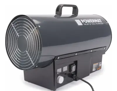 PLYNOVÝ OHŘÍVAČ VENTILÁTOR TERMOSTAT 45KW