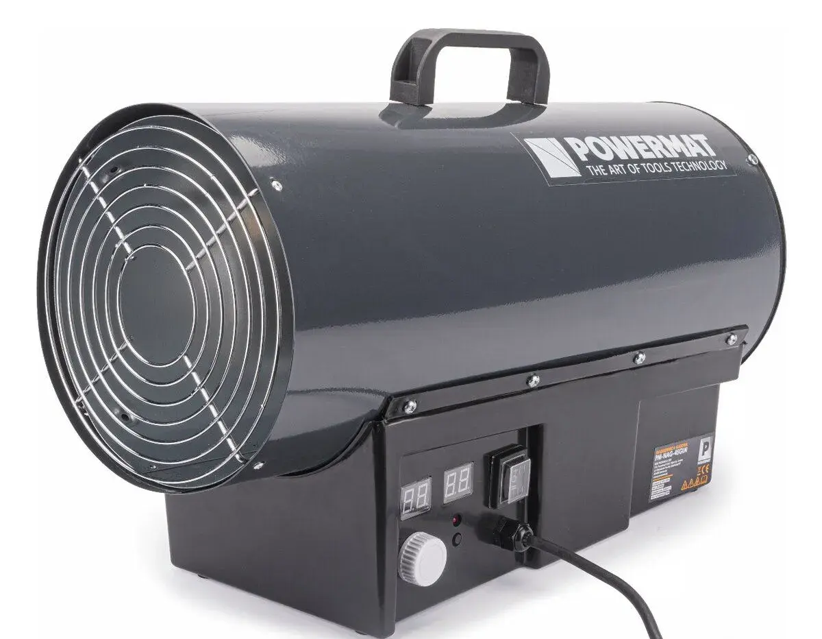 PLYNOVÝ OHŘÍVAČ VENTILÁTOR TERMOSTAT 45KW
