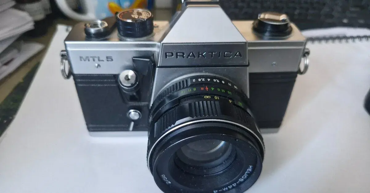 Praktica MTL5 + Helios 44 – analogová zrcadlovka M42
