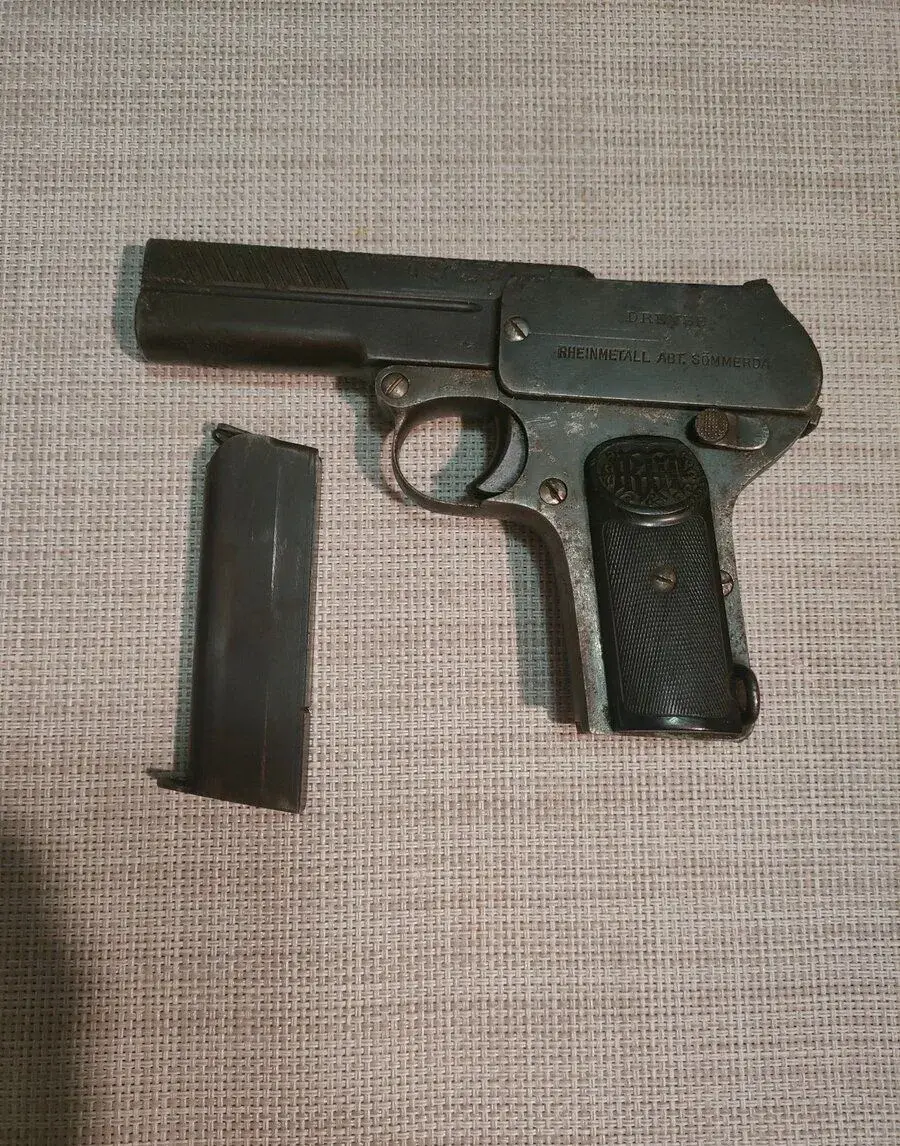 Dreyse 1907 pistole 7,65 Browning