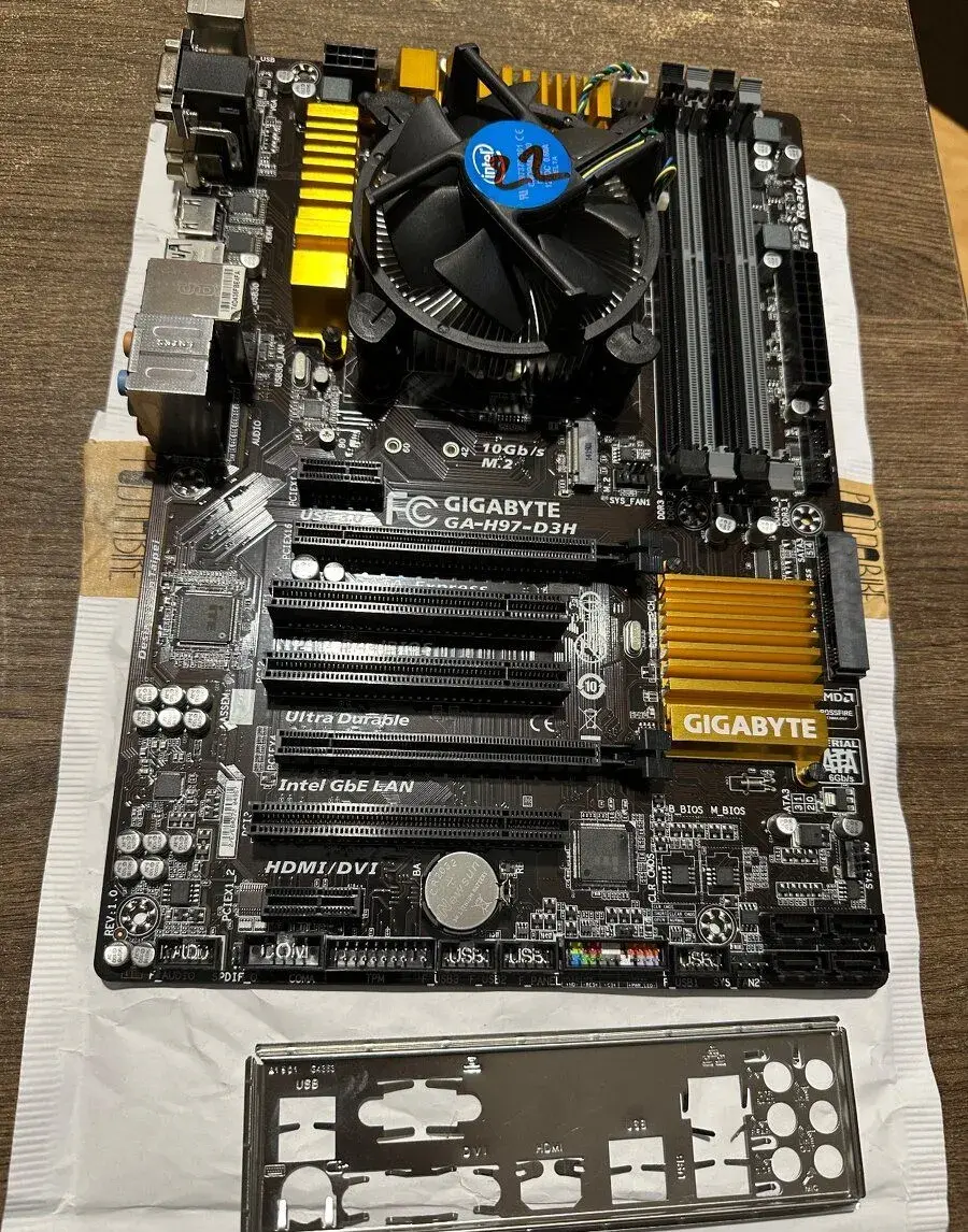 Intel i5 4690 Gigabyte GA-H97-DH3 DDR3 8/16GB
