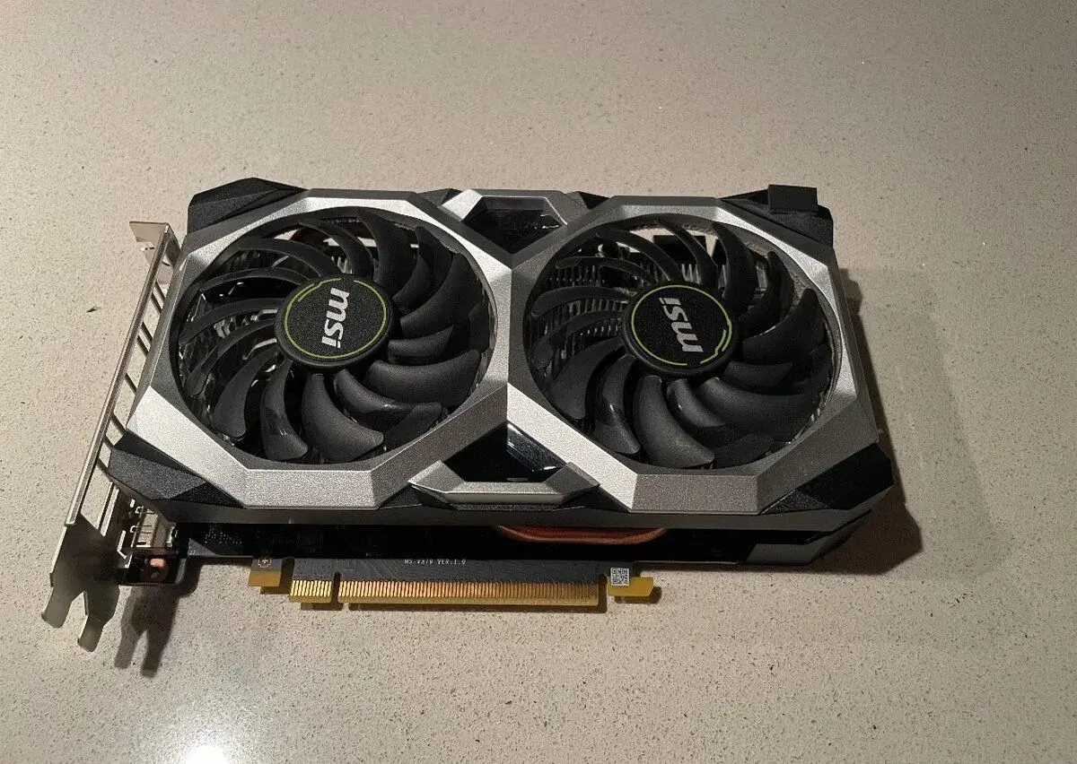 MSI NVIDIA GeForce GTX 1660 6GB GDDR5