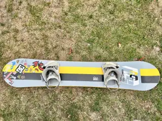 Snowboard Allian Pro Series 151 cm + vázání – servisovaný