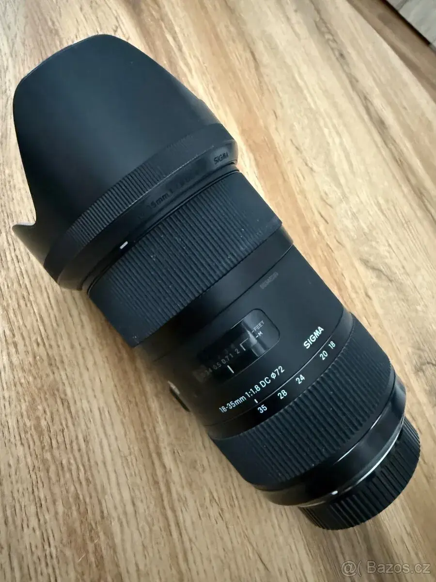 Sigma 18-35mm 1:1.8 DC na Nikon