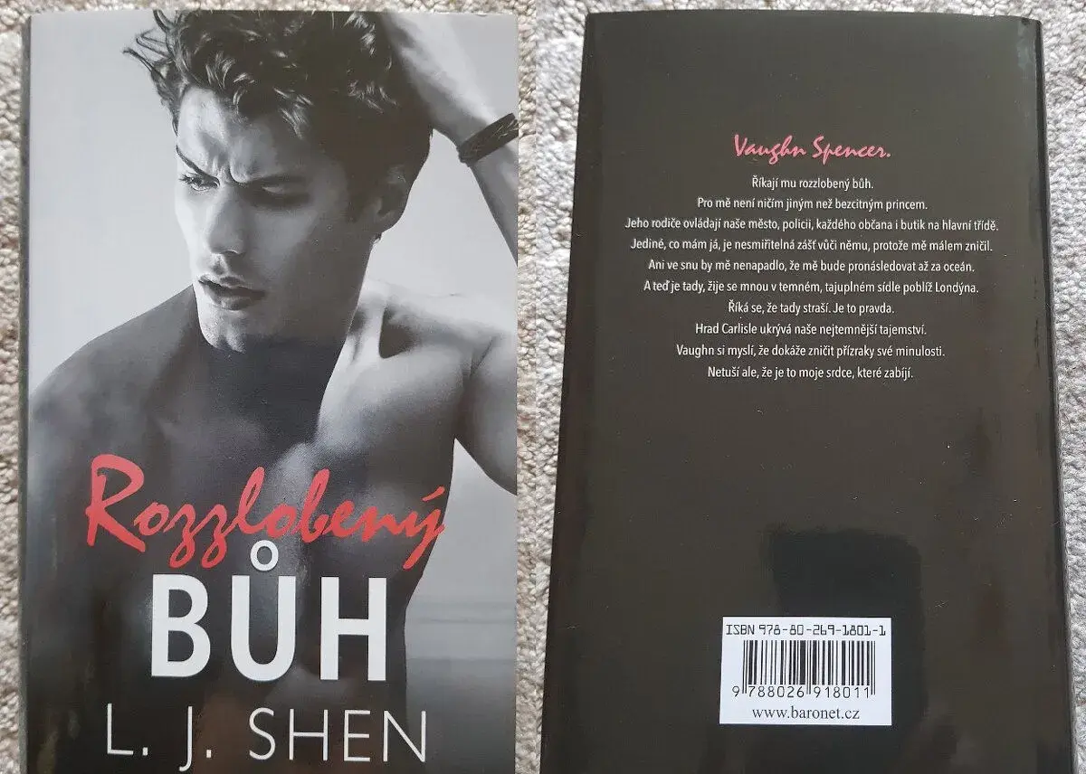 Rozzlobený bůh (L. J. Shen)