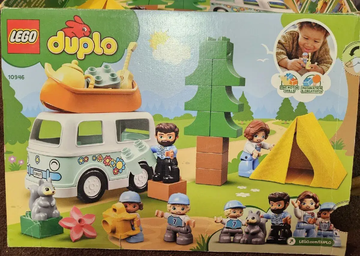 DUPLO 10946 Dobrodružství v rodinném karavanu