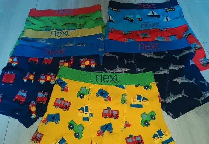 7x trenky auty, žraloky, ryby 128 Next