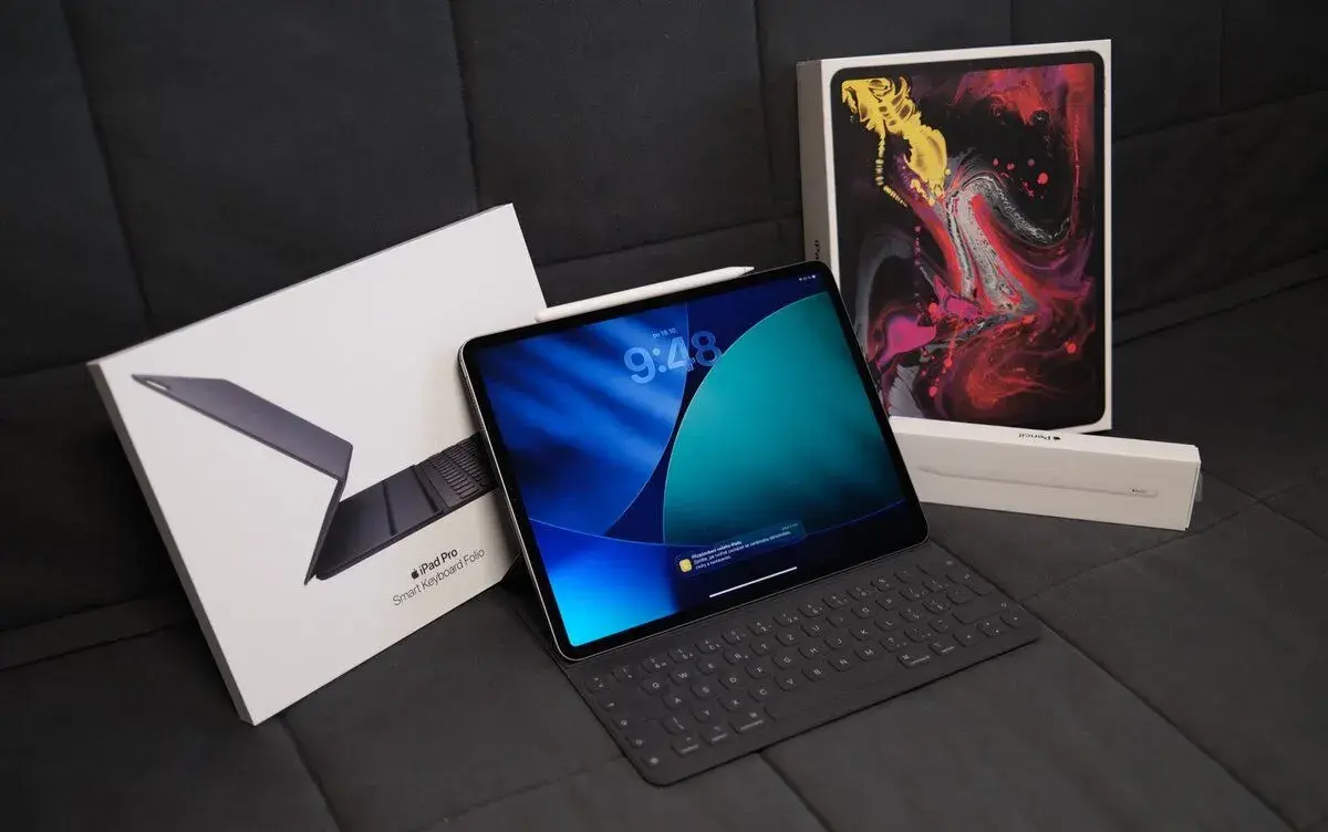 iPad Pro 12,9 2018 256GB + Keyboard Folio + Pencil