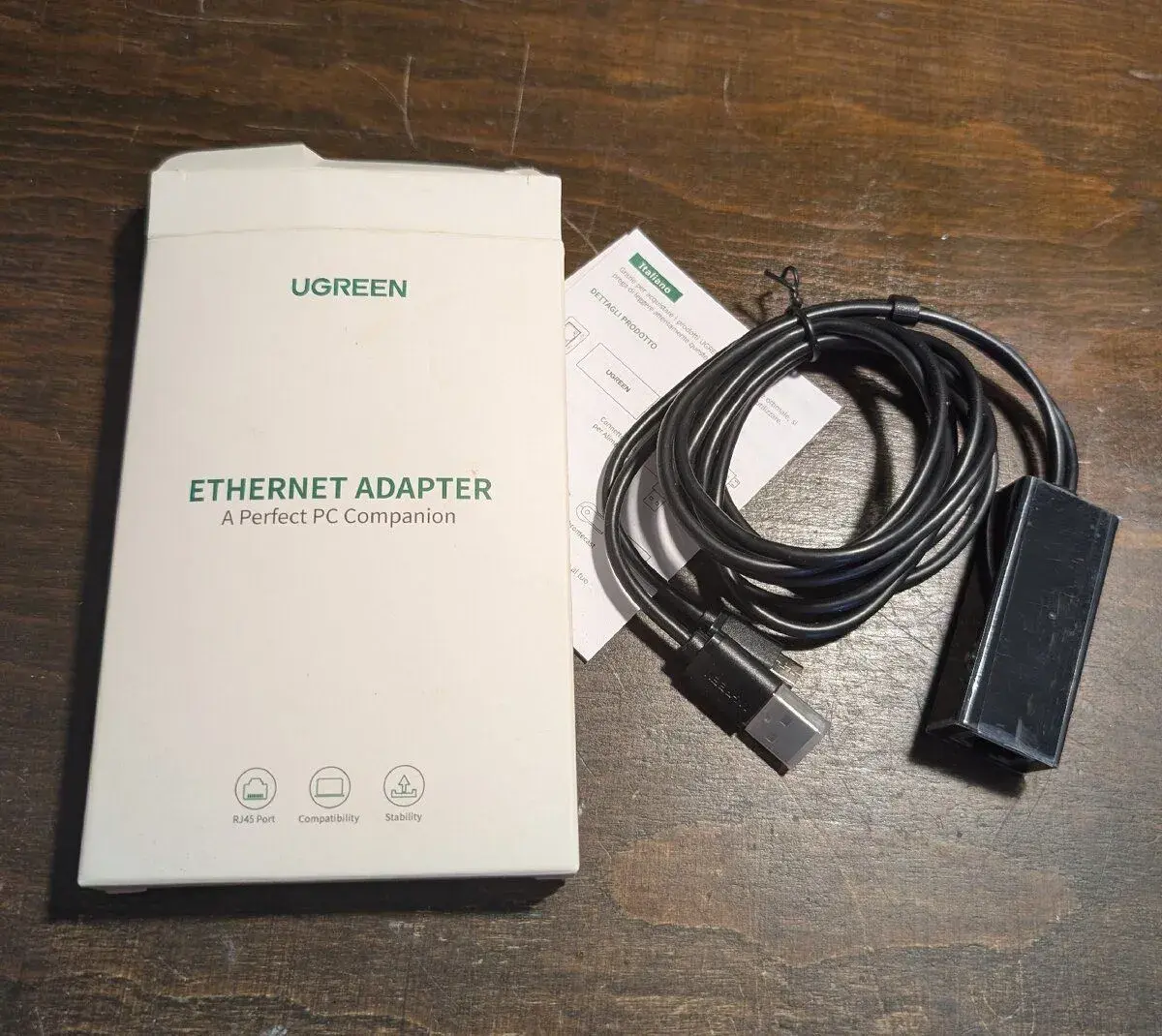 UGREEN USB - Ethernet RJ45 adaptér