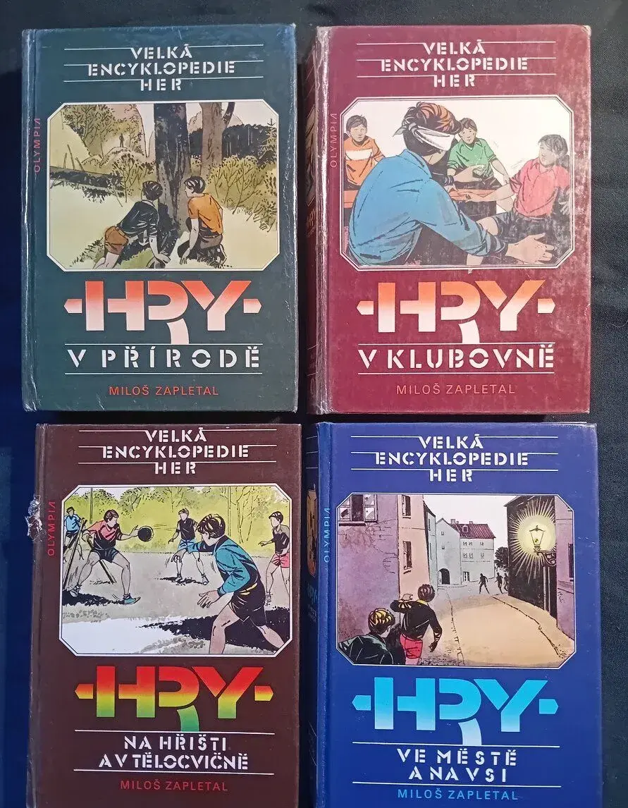 KNIHY O HRÁCH, HRANÍ - VELKA ENCYKLOPEDIE HER