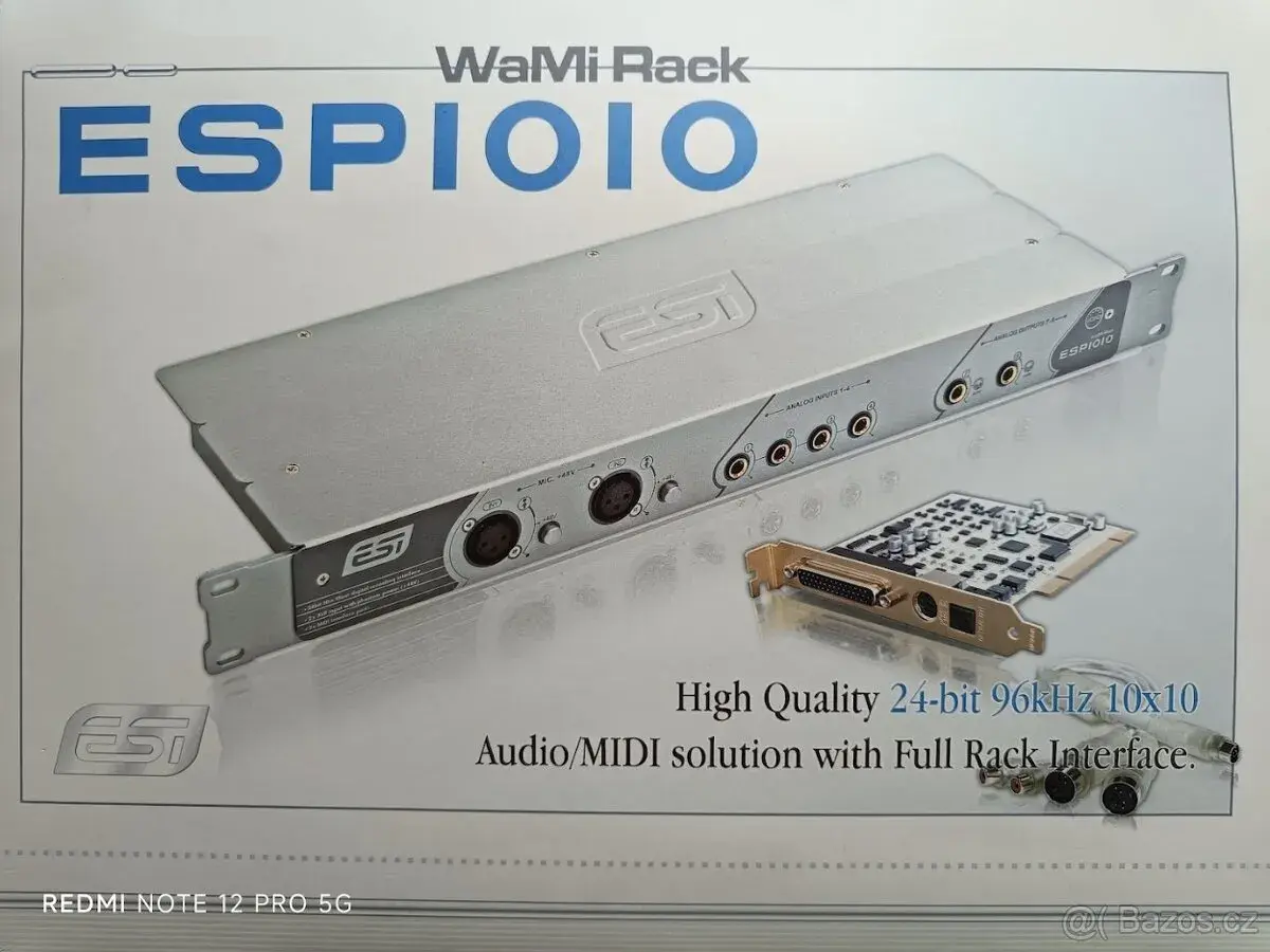 Zvuková karta WaMI Rack ESP1010