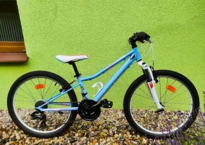 Značkové dětské kolo SUPERIOR 24" (světle modrá)