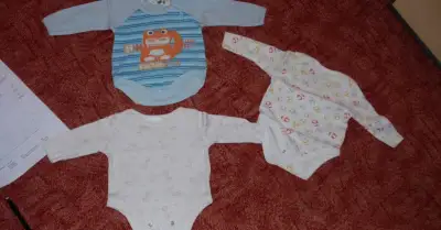Pěkné body 0-3 měsíce bez flíčků