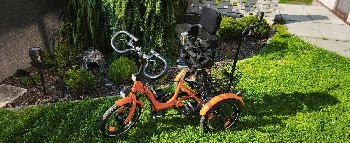 HOP Trikes HOP 16 – rehabilitační tříkolka – STAV