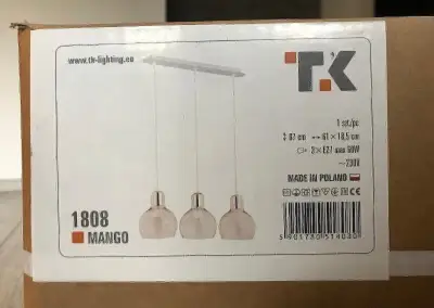 NOVÉ designové svítidlo TK Lighting MANGO 1808+retro žárovky