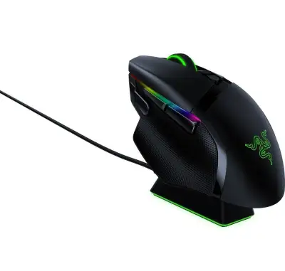 Bezdrátová herní myš Razer Basilisk Ultimate + Mouse Dock