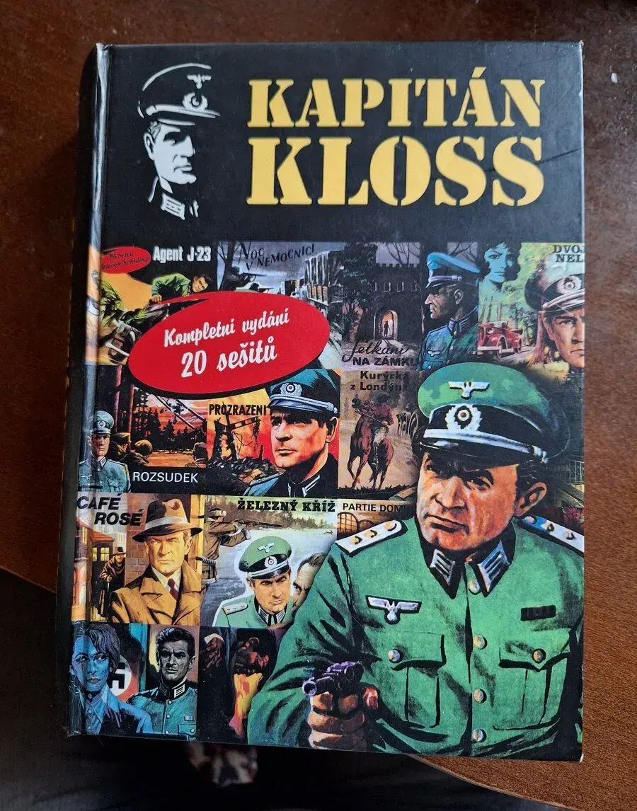 Kniha kapitán Klos.