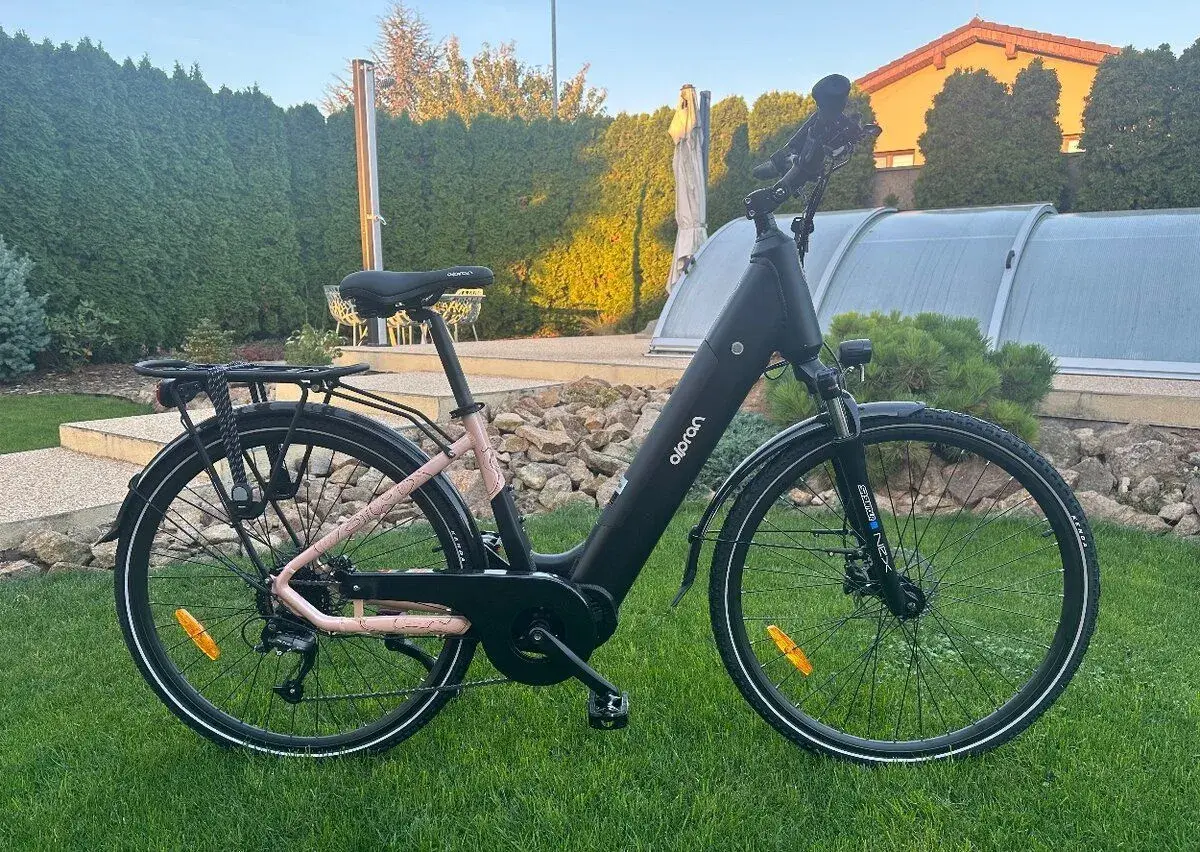NOVÉ trekové elektrokolo Olpran; rám 17”, bat. SAMSUNG 20Ah